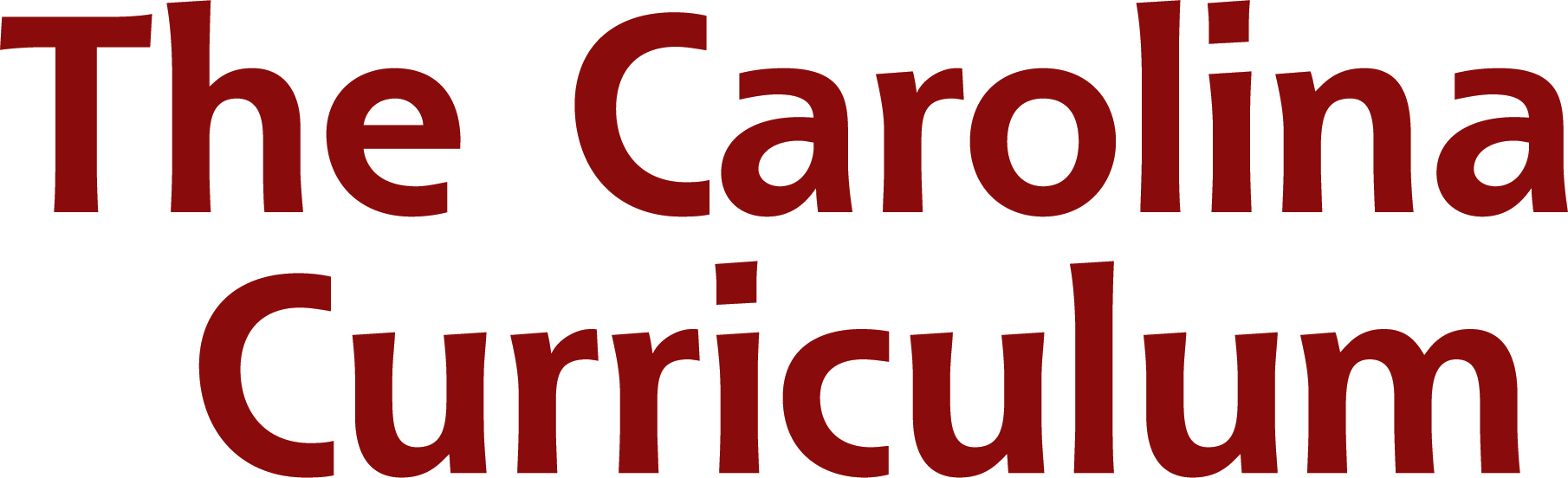 The Carolina Curriculum Seminar