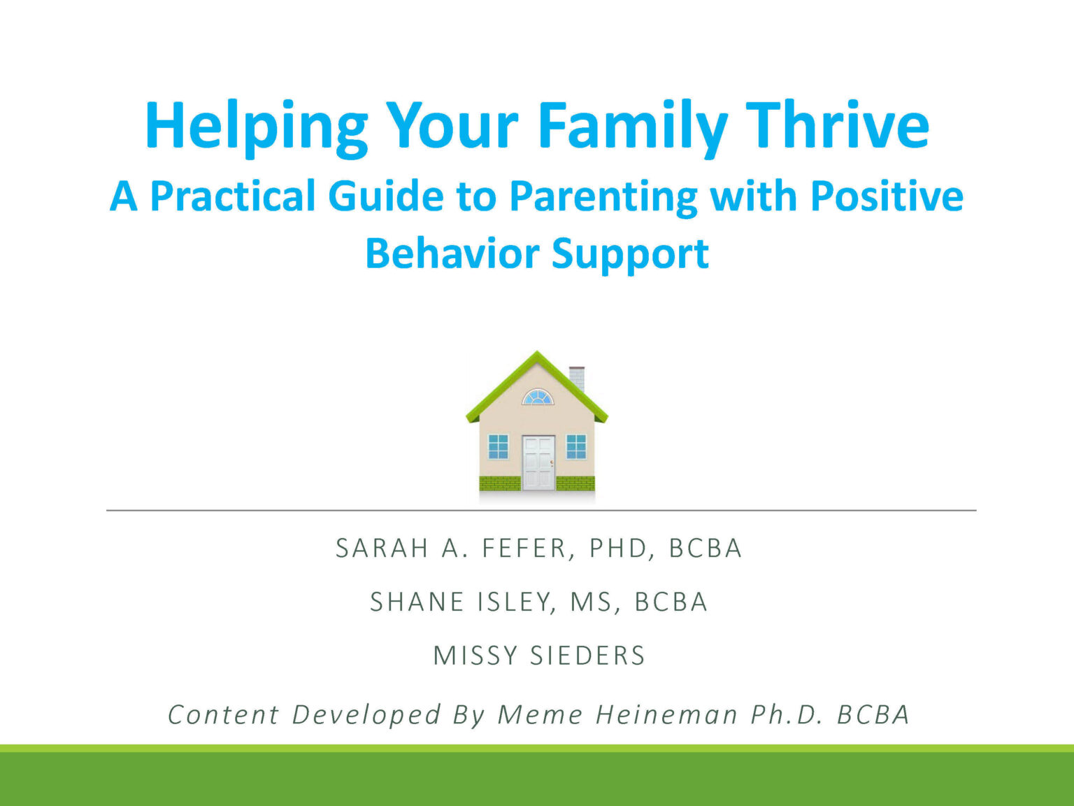 Helping Your Family Thrive: A Practical Guide To Parenting With ...